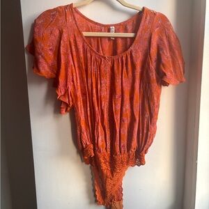 Free People bodysuit